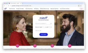 Match.com Homepage