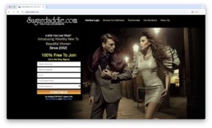 SugarDaddie.com Homepage